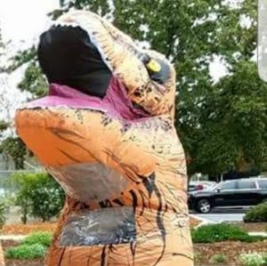 Inflatable T-Rex Costume
